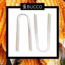 Charger l'image dans la galerie, GRATTE-LANGUE ACIER INOX (FORME U)